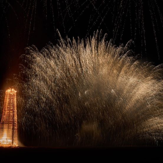 Bild enthält, Fireworks, Nature, Night, Outdoors