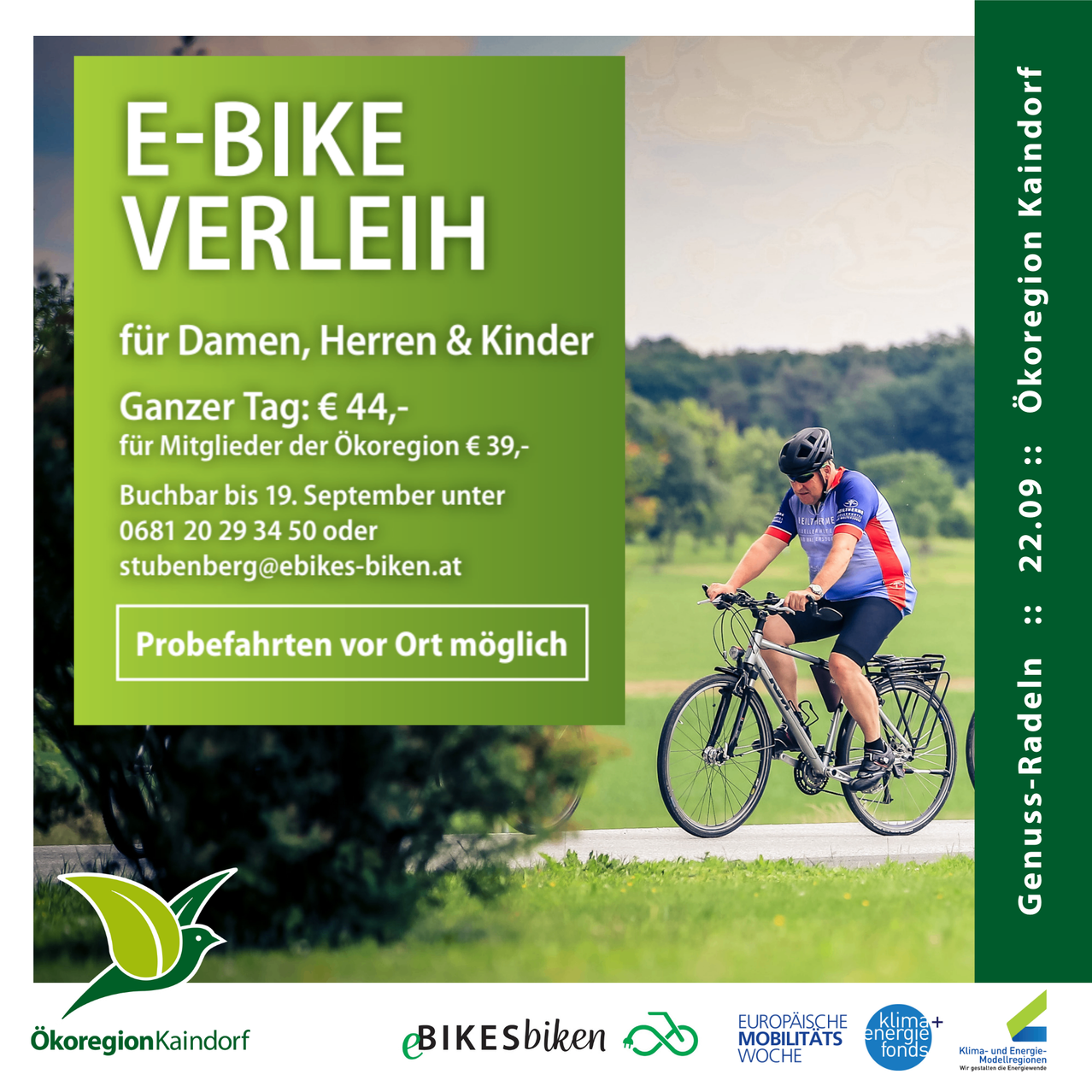 Bild enthält, Advertisement, Poster, Helmet, Person, Bicycle, Transportation, Vehicle, Machine, Wheel, Cycling