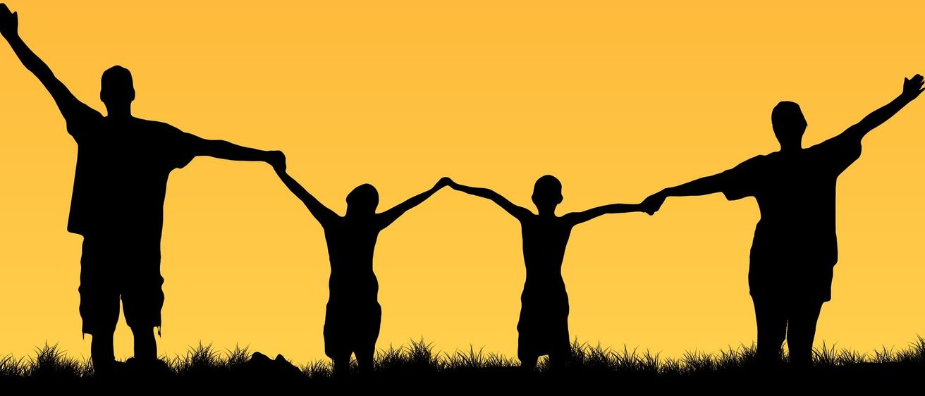 Bild enthält, Silhouette, Body Part, Hand, Person, Adult, Male, Man, Holding Hands, People