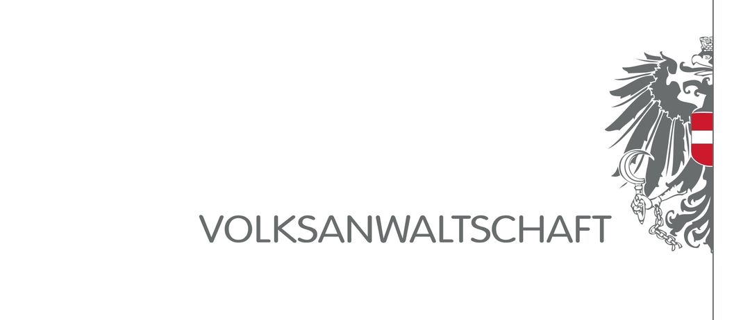 Eine Einladungskarte für eine Veranstaltung im neuen Linzer Rathaus. Sie zeigt ein Bild von Mag. Bernhard Achitz, einem Volksanwalt, mit Adresse und Datum der Veranstaltung.