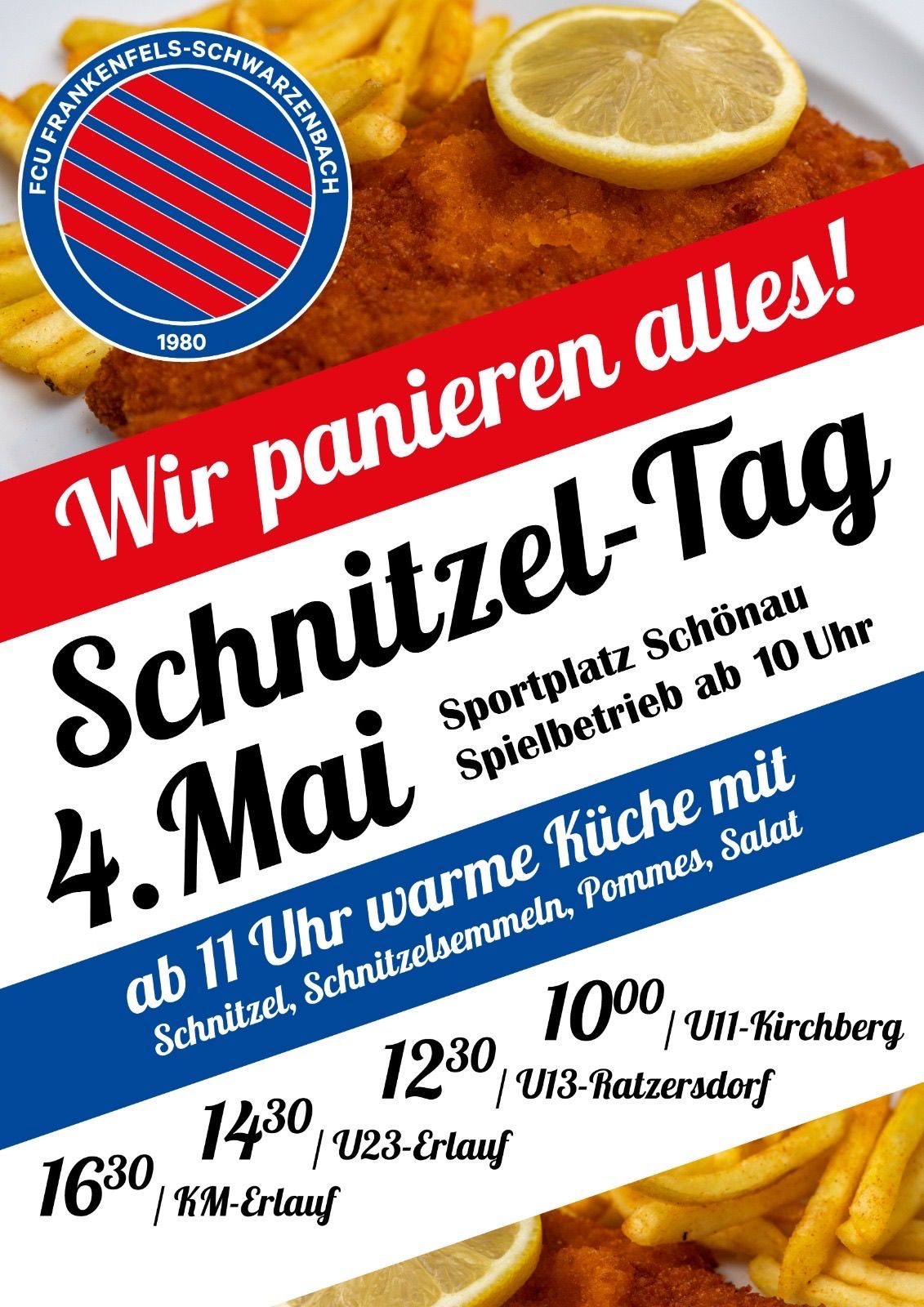 Bild enthält, Advertisement, Poster, Business Card, Food, Fries