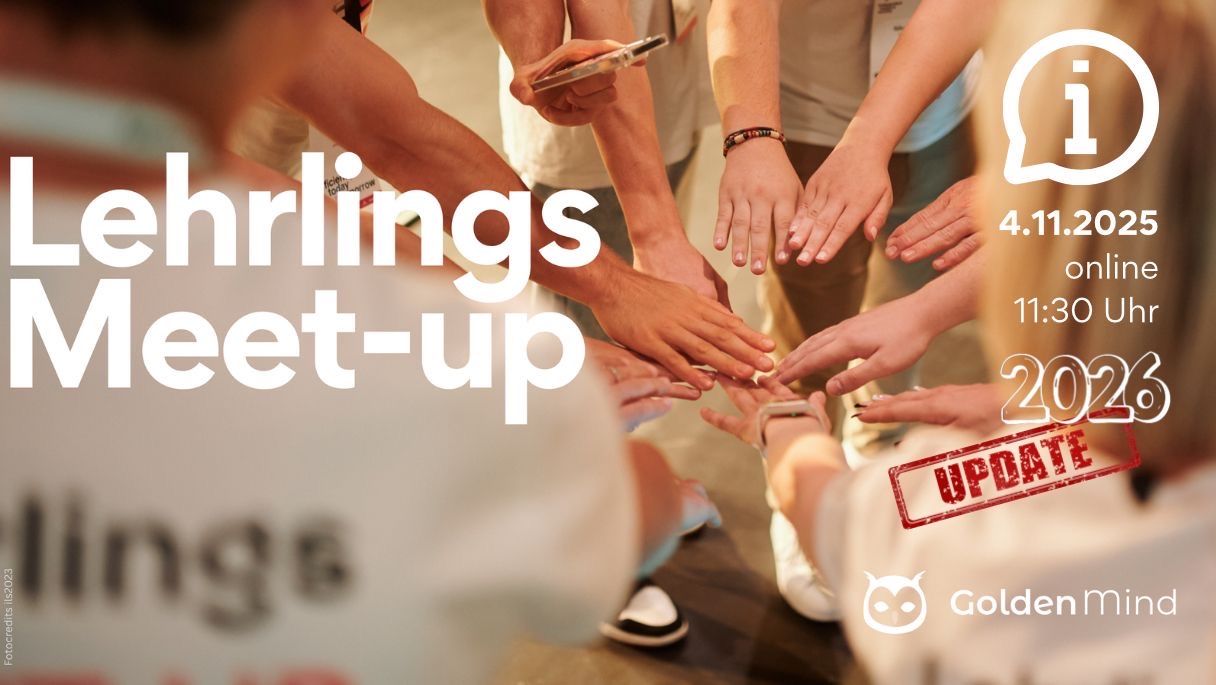 Eine Gruppe von Menschen, die ihre Hände zusammenlegen, mit den Worten Darlings Set-Up oben und UP unten.