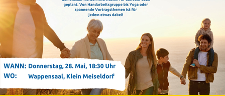 Eine Planungssitzung für die gesunde Gemeinde. Aktivitäten für das Jahr 2026 sind geplant. Von Handarbeitsgruppen bis hin zu Yoga oder spannende Vortragsthemen ist für jeden etwas dabei!