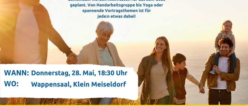 Eine Planungssitzung für die gesunde Gemeinde. Aktivitäten für das Jahr 2026 sind geplant. Von Handarbeitsgruppen bis hin zu Yoga oder spannende Vortragsthemen ist für jeden etwas dabei!