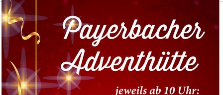 Ein Plakat für Adventveranstaltungen. Enthält Termine und Uhrzeiten für verschiedene Aktivitäten. Beginnt um 10 Uhr an bestimmten Sonntagen und Montagen. Features Krampus und Nikolo am Freitag und die Heilige Lichtzeremonie am Mittwoch.