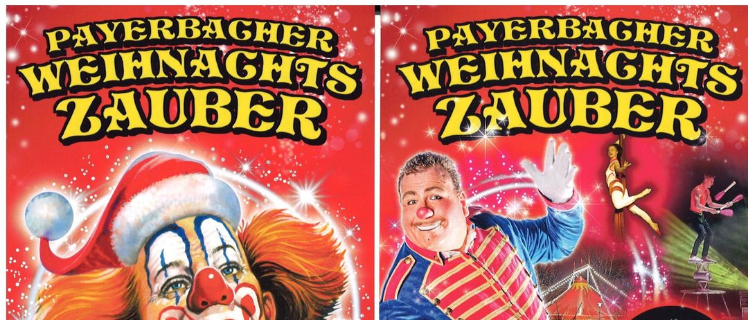 Weihnachtszauber von Payerbach. Täglich um 16 Uhr vom 20. Dez bis 6. Jan. Freier Familientag am Freitag. Tickets bei oeticket. Weitere Infos unter 0664 45 55 242.