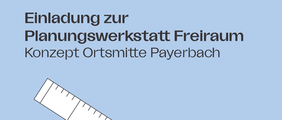 Eine Illustration eines Mannes, der mit einem Bleistift läuft, umgeben von verschiedenen Büroartikeln wie einem Lineal und einem Notizbuch auf einem blauen Hintergrund.