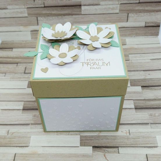 Explosionsbox zur Hochzeit
