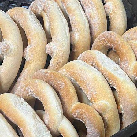 Bild enthält, Bread, Food