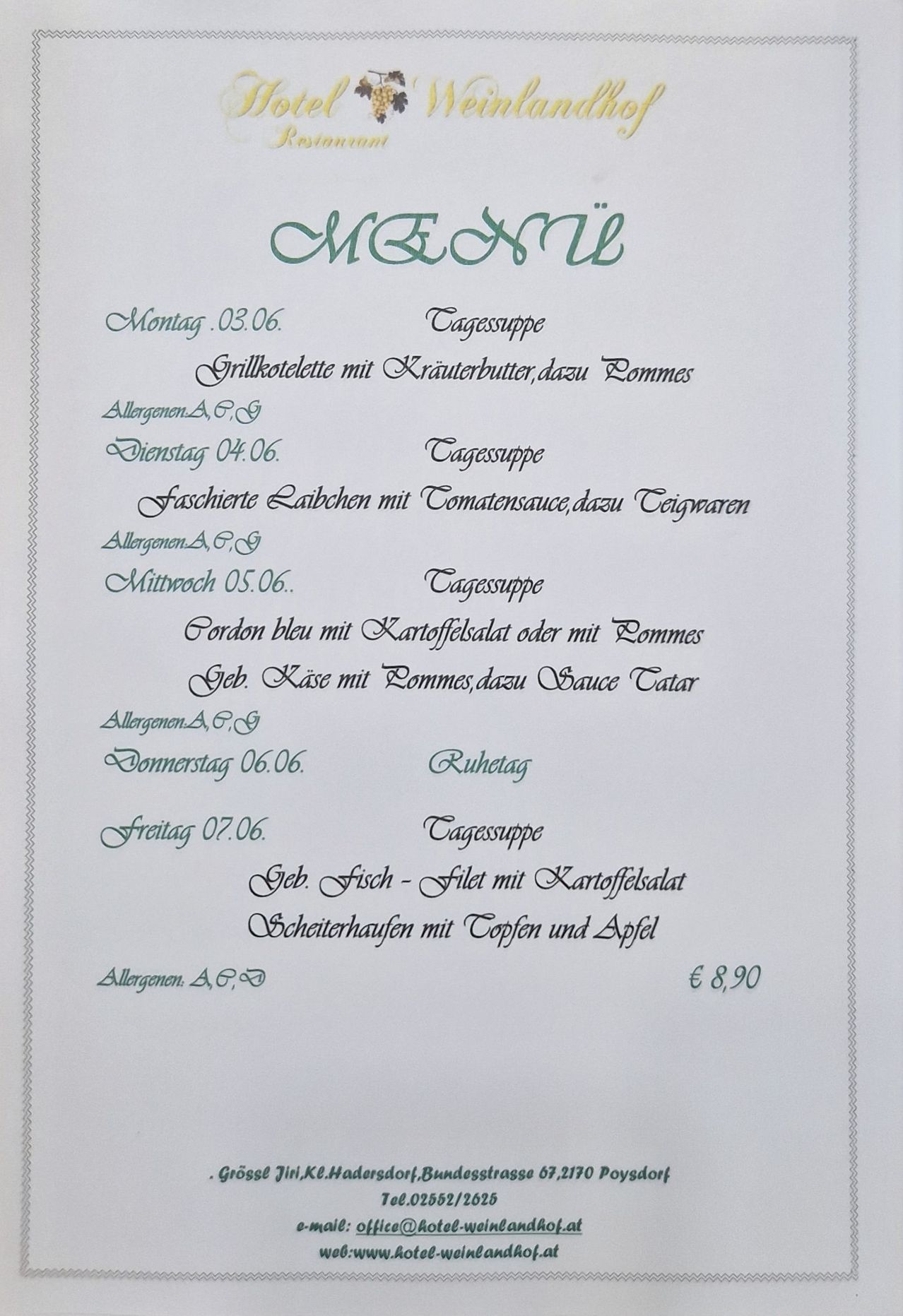 Bild enthält, Text, Menu, White Board