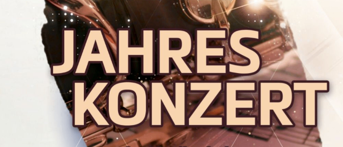 Jahreskonzert der Musikschule in Kötschach-Mauthen/Lesachtal. Datum: Mittwoch, 03.06.2026. Musikinstrumente und Noten sind abgebildet.