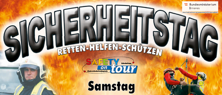 Sicherheitsveranstaltung mit Rettung, Hilfe und Schutz. Datum: Samstag, 20. Juni 2026. Zeit: 10:00-14:00 Uhr. Ort: Kotschach-Mauthen. Aktivitäten umfassen spektakuläre Vorführungen.