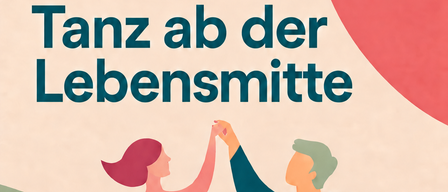 Eine Illustration eines Mannes und einer Frau beim Tanzen, mit dem Text 'Lebensmittel' oben. Die Veranstaltung ist für den 16. Oktober 2026 um 14:00 Uhr in der Marktgemeinde Kötschach - Mauthen geplant.