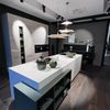 Bild enthält, Indoors, Interior Design, Kitchen, Floor, Kitchen Island