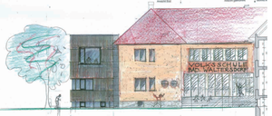 Bild enthält, Art, Painting, Neighborhood, City, Outdoors, Nature, Person