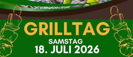 A barbecue event on Saturday, July 18, 2026, priced at €26.50, offering an all-you-can-eat buffet from 12:00 to 17:00. Reservations are requested.