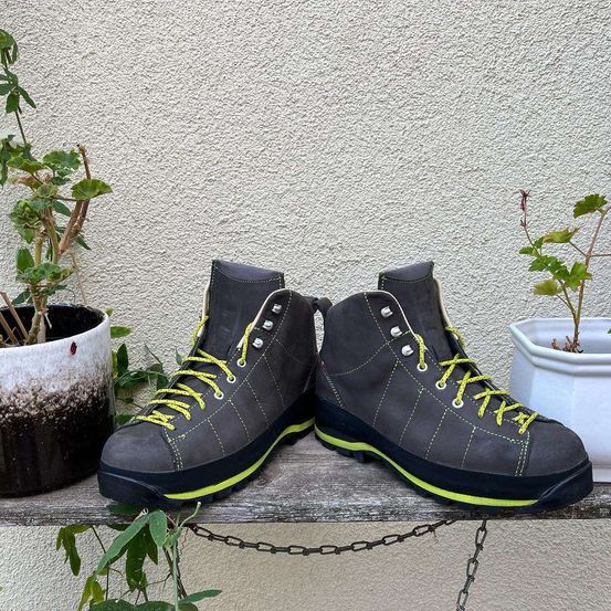 Bild enthält, Clothing, Footwear, Plant, Potted Plant, Shoe, Sneaker, Jar, Planter, Pottery, Vase