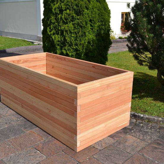 Bild enthält, Potted Plant, Jar, Planter, Pottery, Vase, Wood, Interior Design, Tub, Hot Tub, Hardwood