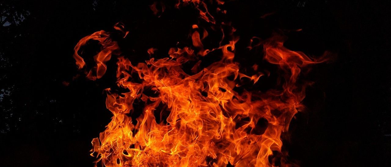Bild enthält, Fire, Flame, Bonfire