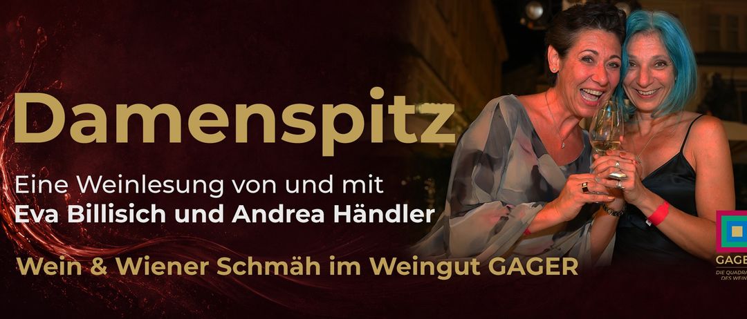 Ein Poster für einen deutschen Film mit dem Titel 'Enspitze' von und mit Andrea Händler. Eine Person in einem weißen Kleid ist teilweise sichtbar.