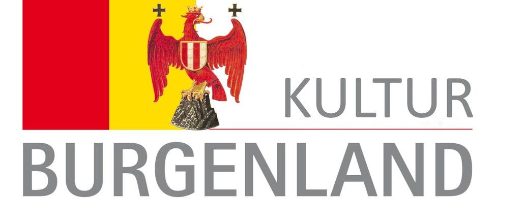 Eine rot-gelbe Flagge mit einem gekrönten Adlersymbol auf einem Felsen und dem Text 'KULTUURGENDLAND' in fetten Buchstaben darunter.