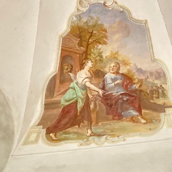 Bild enthält, Art, Painting, Person, Face, Head