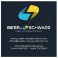 Visitenkarte für SIEBEL SCHWARZ Projekt & Energietechnik GmbH. Kontaktdaten umfassen Website, E-Mail und Telefonnummern.