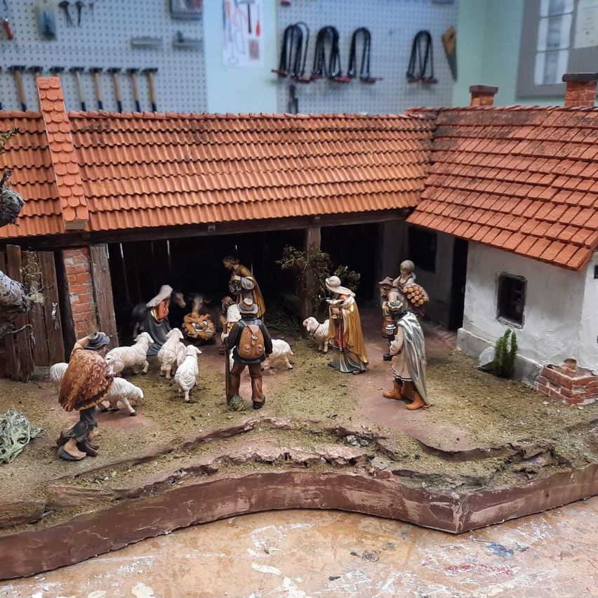 Bild enthält, Person, Toy, Livestock, Mammal, Sheep