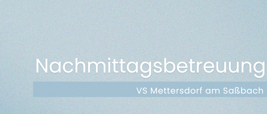 Ein blauer Hintergrund mit dem Wort 'Nachmittag' in weißer Schrift und 'vs' darunter.