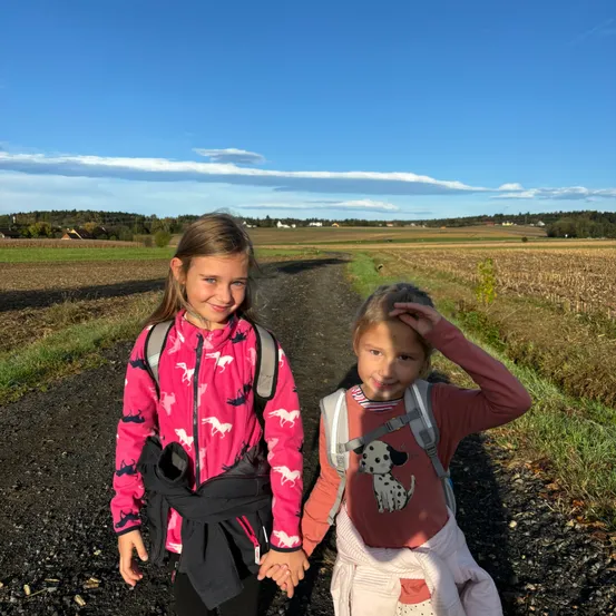 Gravel, Road, Pants, Long Sleeve, Jacket, Soil, Person, Portrait, Walking, Child