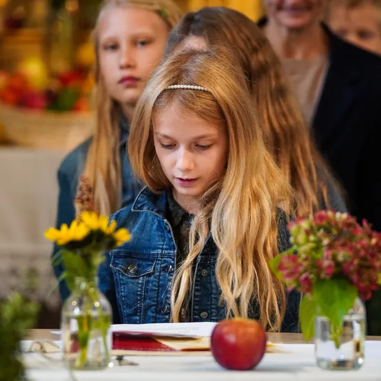 Flower, Flower Arrangement, Flower Bouquet, Child, Female, Girl, Person, Face, Head, Candle