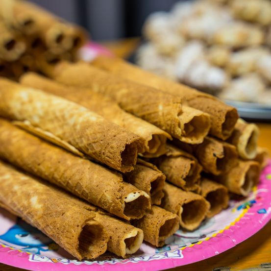 Bild enthält, Bread, Food, Pancake, Crepe