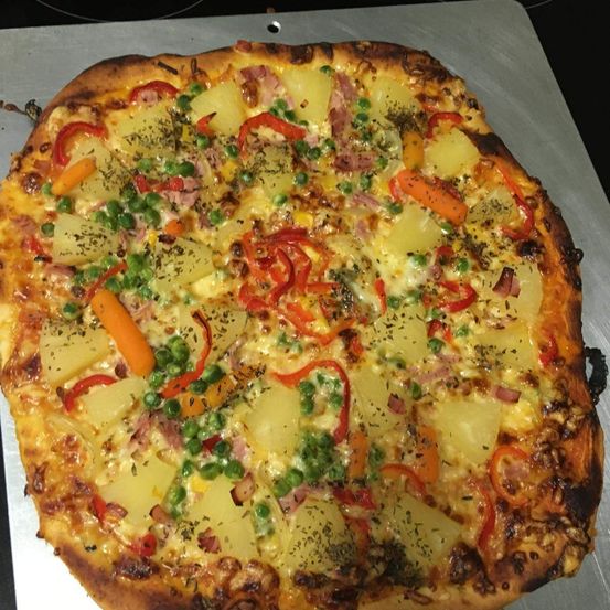 Bild enthält, Food, Pizza, Food Presentation