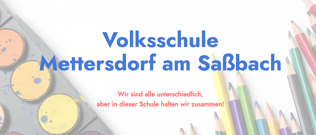 Volksschule Mettersdorf-Logo