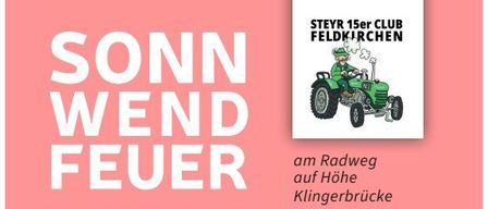 Sonnwendfeuer in Wagnitz