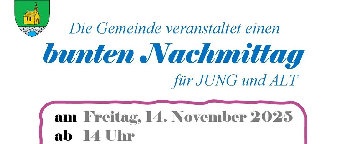 Plakat für eine Kaffee- und Musikveranstaltung im 'Das Buchl' am 14. November 2025. Es zeigt eine Kaffeetasse mit Herzdesign und eine Einladung, Snacks mitzubringen. Der Text lädt Besucher für ein paar angenehme Stunden ein.