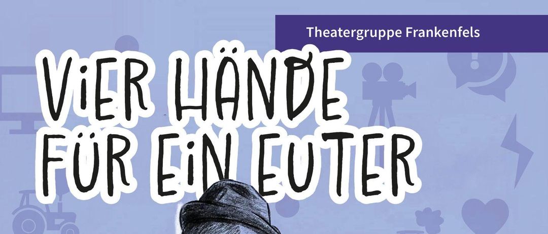 Plakat für eine Aufführung im Gasthaus Lichtensteig. Es zeigt zwei Personen, einen älteren Mann und eine Frau, mit dem deutschen Text 'Wer tanzt für ein Leuchter?' und Zeiten für drei Veranstaltungen. Sponsoren und Logos sind ebenfalls vorhanden.