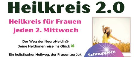 Ein ganzheitlicher Heilweg für Frauen, der sie in Kraft, Wahrheit, Gesundheit und Glück führt. Nimm jeden zweiten Mittwoch an der NeuroHeldin®-Reise teil. Sonderangebot: nur 25€ mit Anmeldung. Caroline-Sophie Bures leitet den Weg.