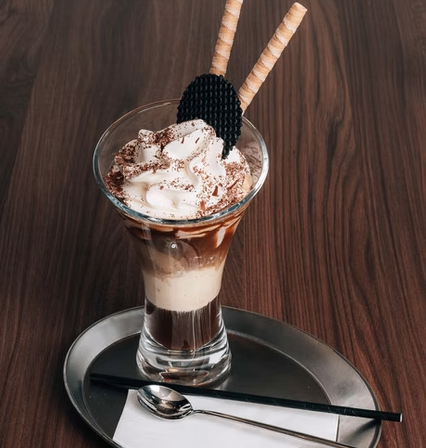 Bild enthält, Cream, Dessert, Food, Sundae, Ice Cream