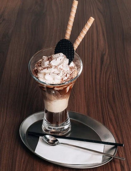 Bild enthält, Cream, Dessert, Food, Sundae, Ice Cream