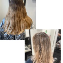 Bild enthält, Adult, Female, Person, Woman, Hair, Blonde, Head, Hairdresser