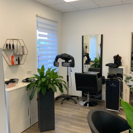 Bild enthält, Indoors, Beauty Salon, Plant, Chair, Furniture, Architecture, Building