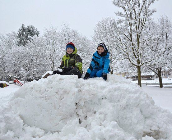 Bild enthält, Coat, Jacket, Nature, Outdoors, Glove, Vegetation, Tree, Person, Snow, Woodland