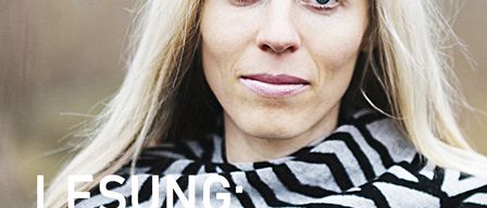 A promotional image for an event featuring Sophie Reyer, who will read from her crime novel 'Tod bei den Salzburger Festspielen' at the Salzburg Festival on March 10, 2026, at 7:30 PM.