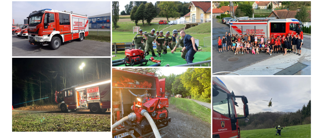 Bild enthält, Truck, Vehicle, Person, People, Wheel, Helicopter, Fire Truck, Collage, Car, Fire Station