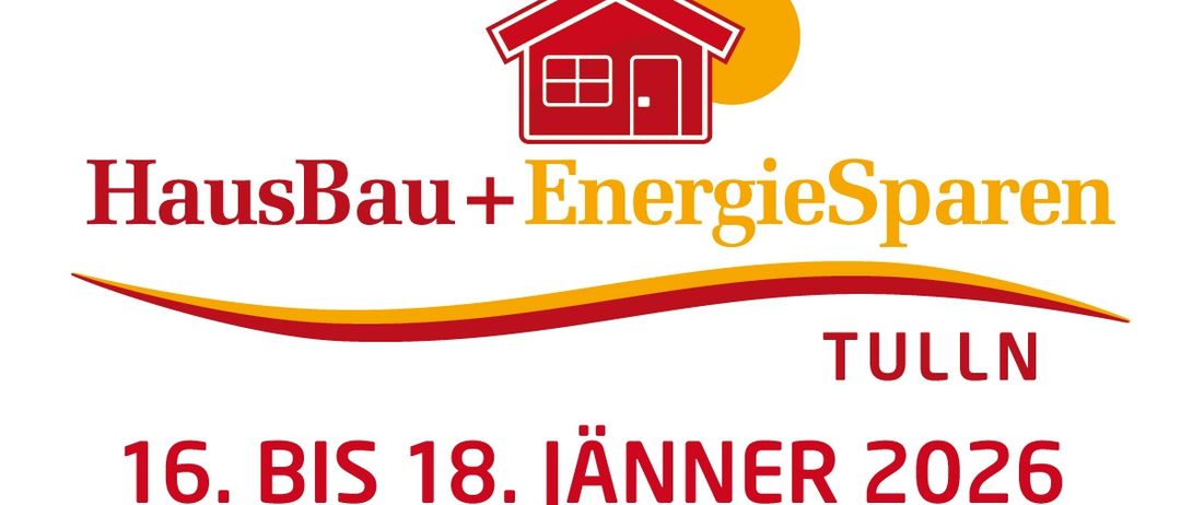 Ein rotes Hauslogo über dem Text 'TullBau+EnergieSpa', mit einem Datum vom 18. Januar 2020 darunter.