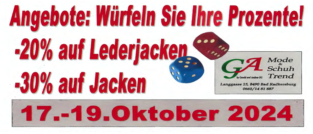 Mode & Schuh Trend Gerald und Andrea Bad Radkersburg
