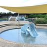 Canopy, Outdoors, Person, Water, Pool, Tub, Swimming Pool