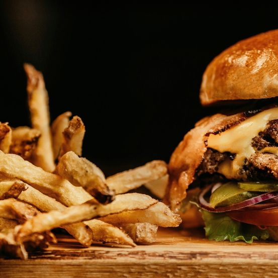 Bild enthält, Burger, Food, Food Presentation