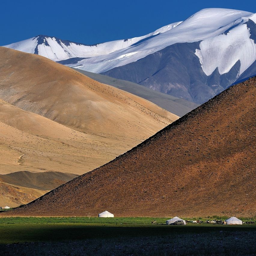 Bild enthält, Nature, Outdoors, Plateau, Mountain, Mountain Range, Scenery, Peak, Grassland, Mammal, Sheep